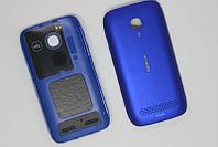 Задняя крышка для Nokia Lumia 603 синий совместимый