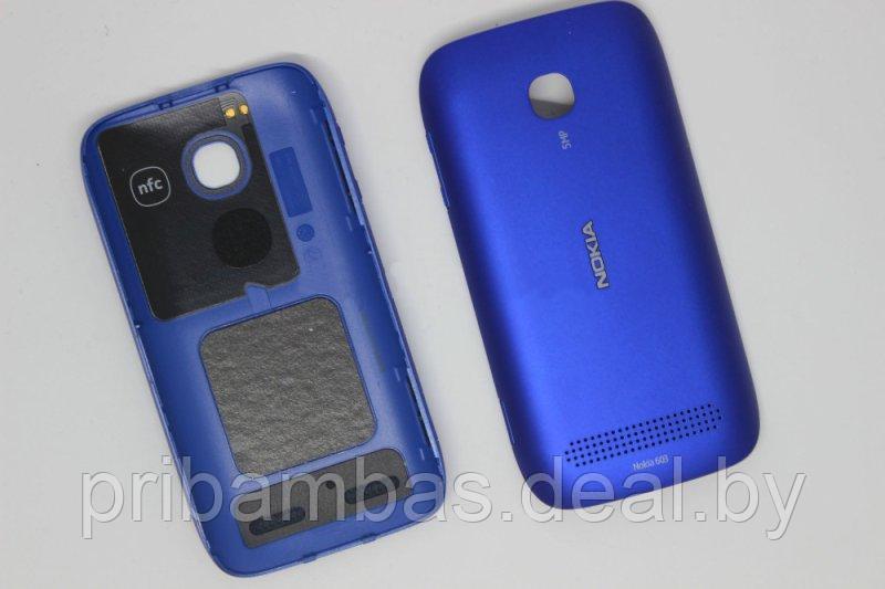 Задняя крышка для Nokia Lumia 603 синий совместимый - фото 1 - id-p2969177