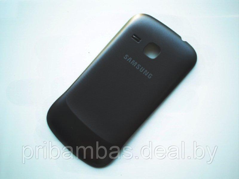 Задняя крышка для Samsung S6500 Galaxy Mini 2 черный совместимый - фото 1 - id-p2969271