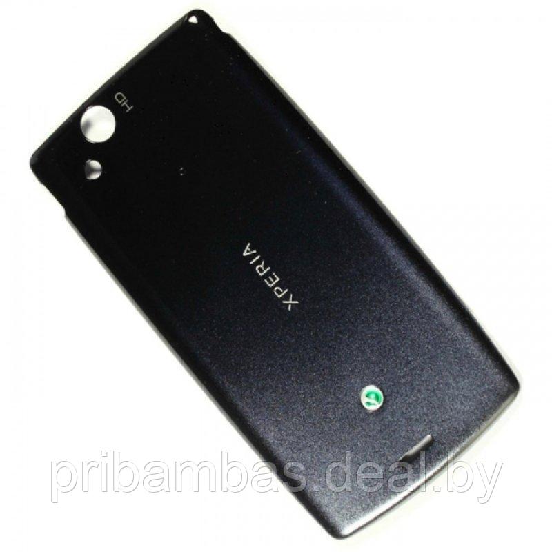 Задняя крышка для Sony Ericsson LT15i Xperia Arc (Xperia X12 Anzu), Xperia Arc S LT18i черный - фото 1 - id-p2969286