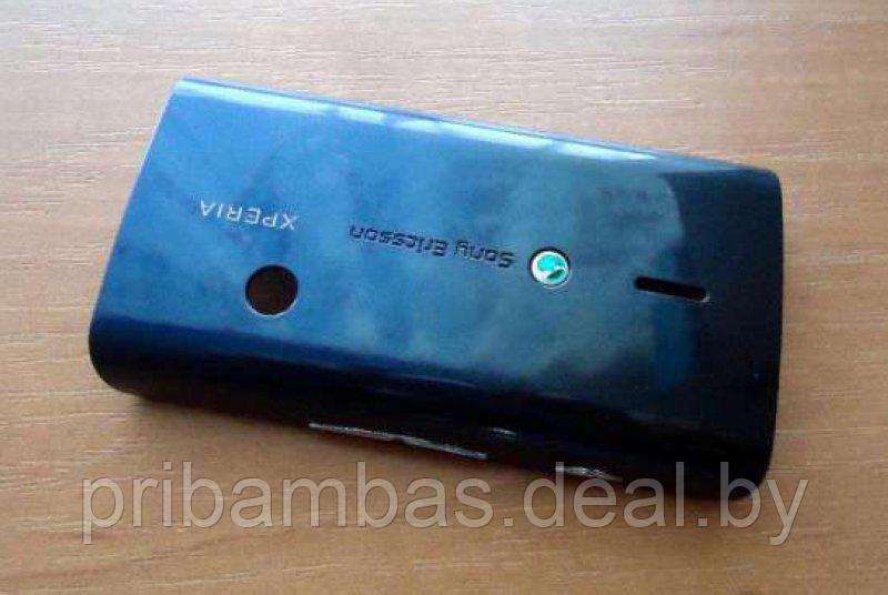 Задняя крышка для Sony Ericsson E15i Xperia X8 синий