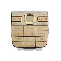 Клавиатура (кнопки) для Nokia E52 золотистый совместимый