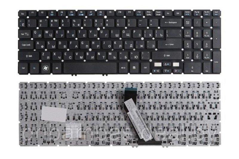 Клавиатура для ноутбука Acer Aspire V5-531, V5-531G, V5-551, V5-551G, V5-571, V5-571G RU чёрная - фото 1 - id-p7101051