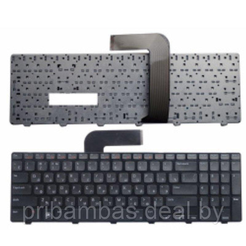 Клавиатура для ноутбука Dell Inspiron N5110, M5110, M511R, 15R, XPS 17, L702X Series, RU чёрная. Сов - фото 1 - id-p7101078