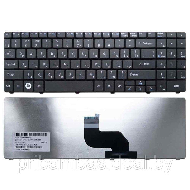Клавиатура для ноутбука MSI MegaBook A6400, CR640, СX640 RU чёрная