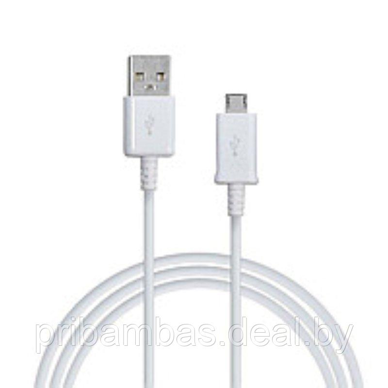 USB дата-кабель micro USB Samsung ECB-DU4AWC, ECB-DU4AWE, ECB-DU4EWE Совместимый Белый для Samsung G - фото 1 - id-p7098513