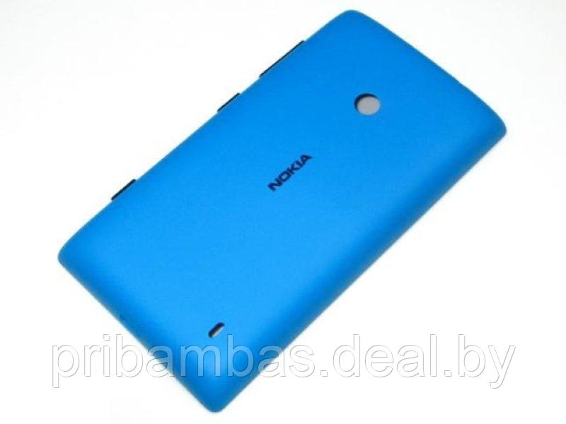 Задняя крышка для Nokia Lumia 520 синий - фото 1 - id-p7098588