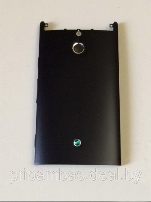 Задняя крышка для Sony LT22i Xperia P черный - фото 1 - id-p7098618