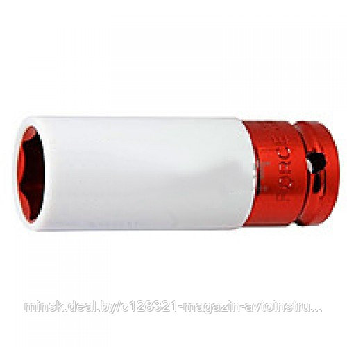 Головка глубокая для литых дисков с защитным кожухом 19мм 1/2" Rock FORCE RF-4458519C