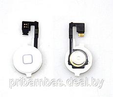 Джойстик (кнопка Home) для Apple iPhone 4G Белый