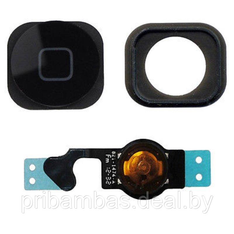 Джойстик (кнопка Home) для Apple iPhone 5 Черный