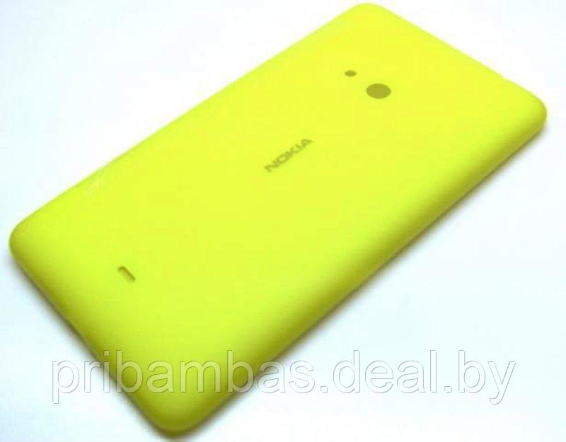 Задняя крышка для Nokia Lumia 625 (RM-941) желтый - фото 1 - id-p35486729