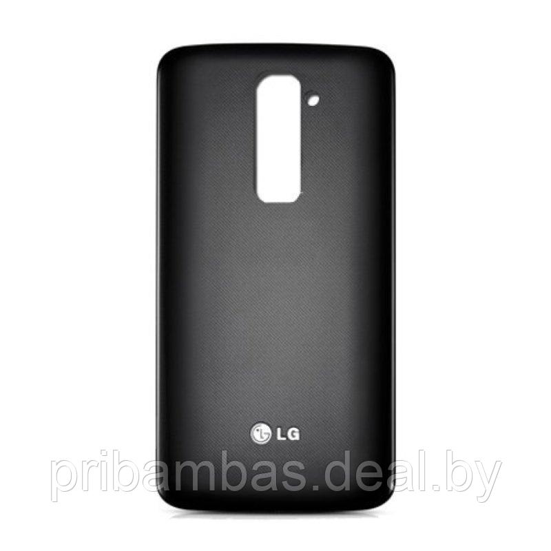 Задняя крышка для LG G2 Mini D618, D620 черный - фото 1 - id-p33489175