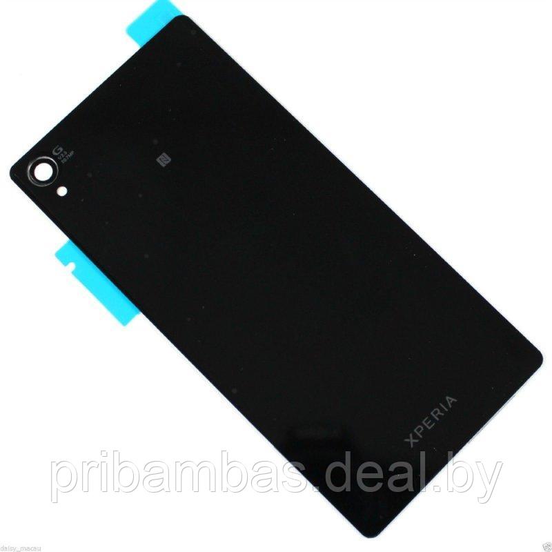 Задняя крышка для Sony Xperia Z3 черный - фото 1 - id-p28883103