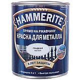 Hammerite молотковая черная 0,75 л, фото 2