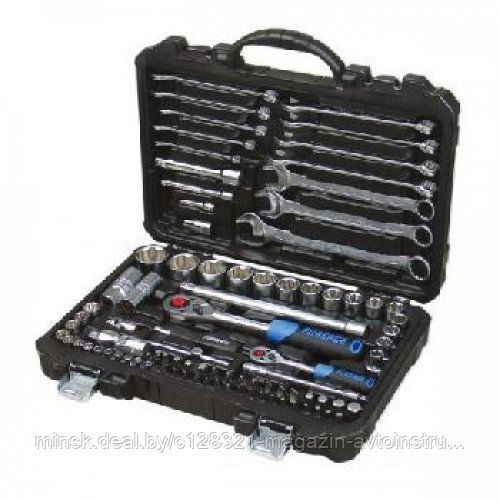Набор инструментов 88 пр 1/2"& 1/4" (S/L) под сорванные грани (4-32мм) Forsage F-4881-7