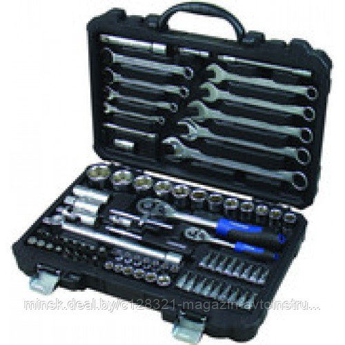 Набор инструментов 82пр. 1/4"&1/2" (под сорванные грани)(4-32мм) Forsage F-4821-7