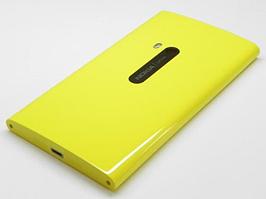 Задняя крышка для Nokia Lumia 920 Желтая оригинальная