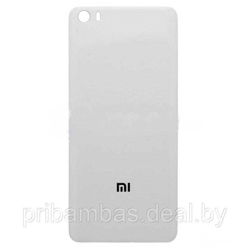 Задняя крышка для Xiaomi Mi5, Mi-5 Белая Севместимая (пластик) - фото 1 - id-p61630746
