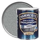 Hammerite молотковая серебирсто-серая 0,75 л, фото 2