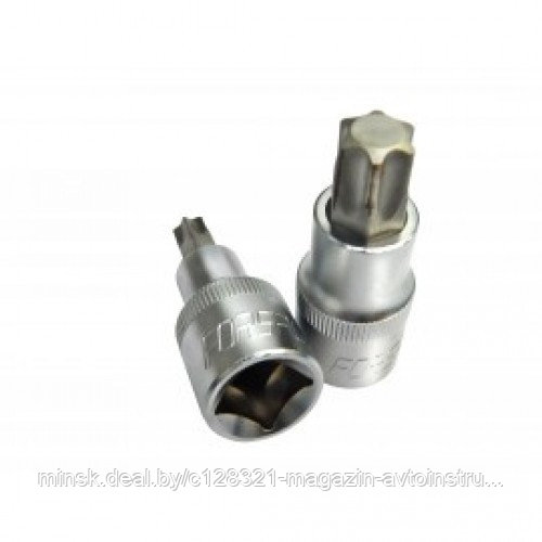 Головка бита торкс T60 (55ммL) 1/2" Forsage F-34605560