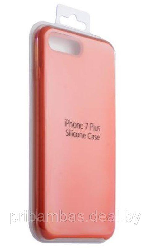 Чехол Silicone Case для Apple iPhone 7+ 7 Plus, 8+ 8 Plus красный