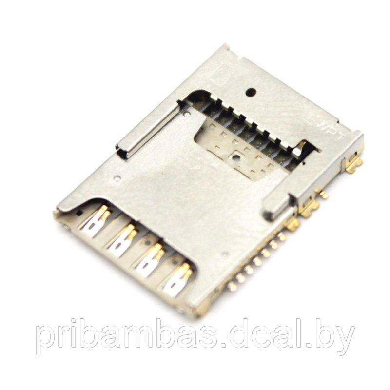 Разъем сим-карты (сим-ридер, сим-слот, sim card reader) для LG G3 D855 D856 - фото 1 - id-p68667318