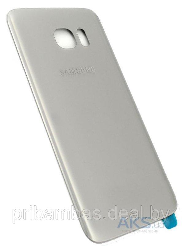 Задняя крышка для Samsung G935 Galaxy S7 EDGE Серебро - фото 1 - id-p78542205