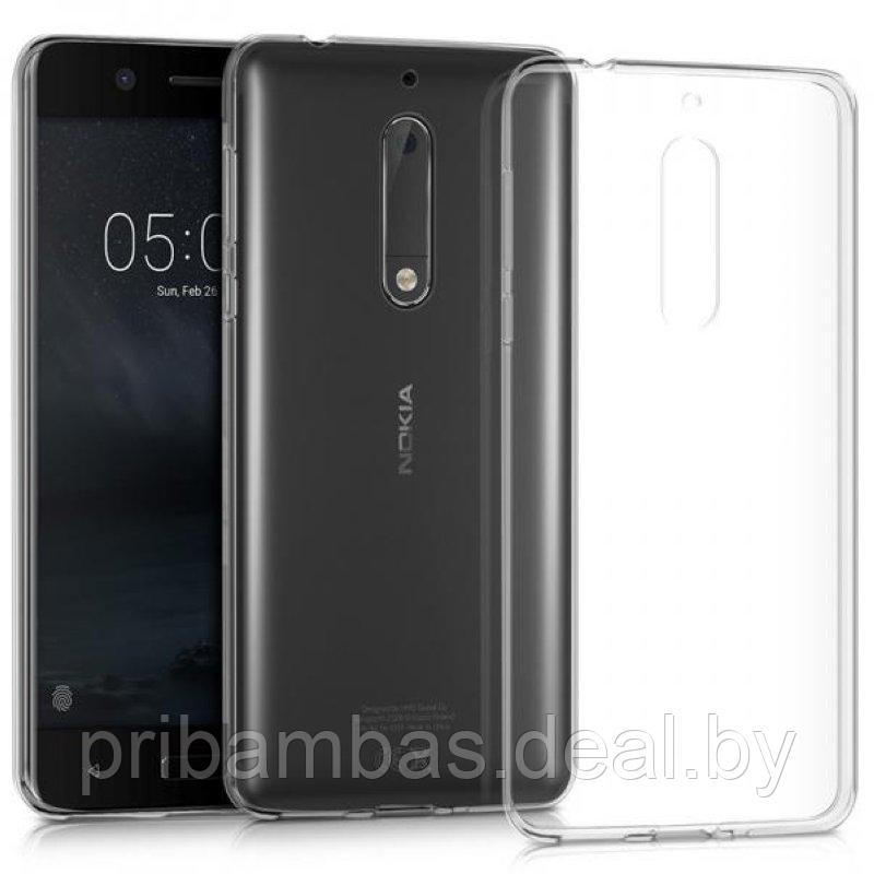 Силиконовый чехол для Nokia 5 (прозрачный)