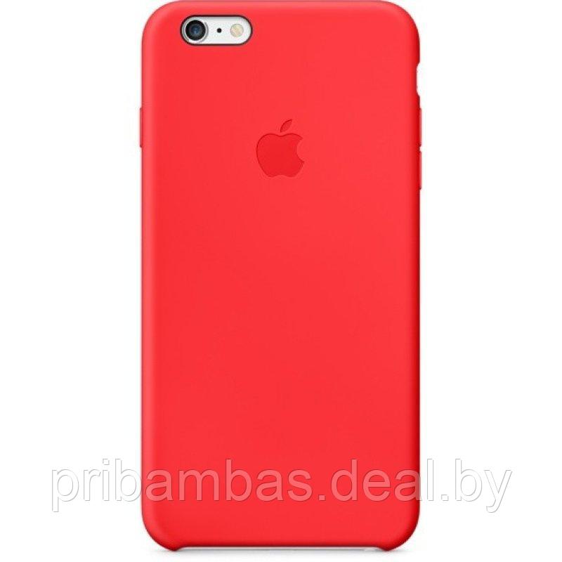 Чехол Silicone Case для Apple Iphone 6 Plus, 6S Plus красный