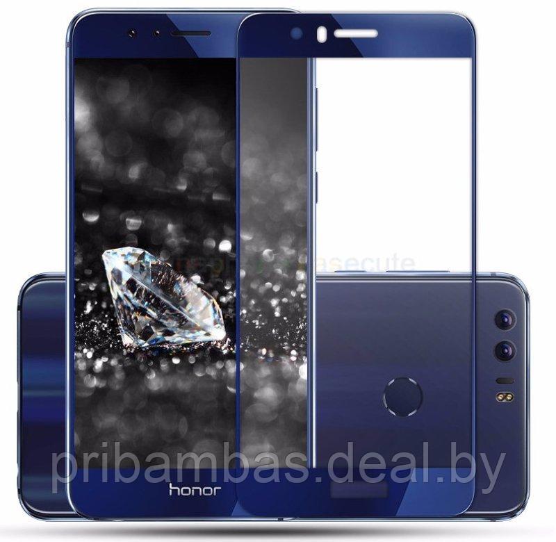 Защитное стекло FullScreen для Huawei P20 Lite ANE-LX1, Nova 3 Синее - фото 1 - id-p81492952