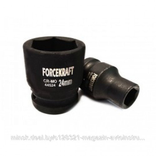 Головка ударная 17мм (6гр.),1/2" FORCEKRAFT FK-44517