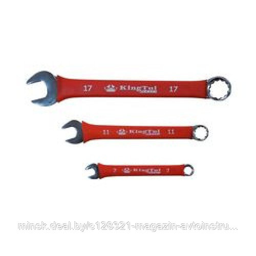 Ключ комбинированный 30мм в прорезиненной оплетке KingTul kraft KT-30030k