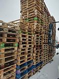 Поддон деревянный  с обвязкой 1200х1000 (т.н фруктовый) -  б/у, фото 2