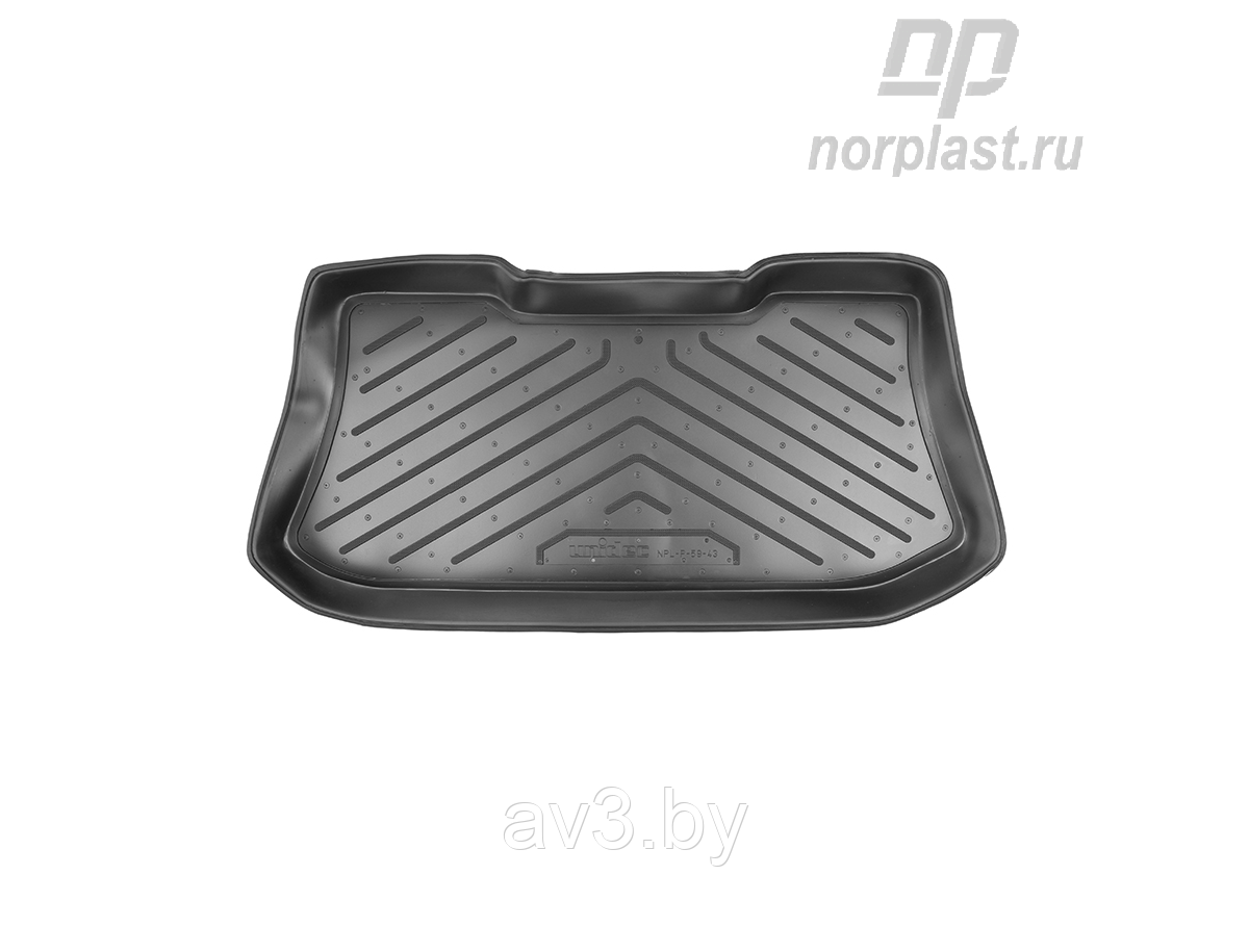 Коврик в багажник Mitsubishi Pajero 2 1990-2000 3D / Мицубиси Паджеро (Norplast)