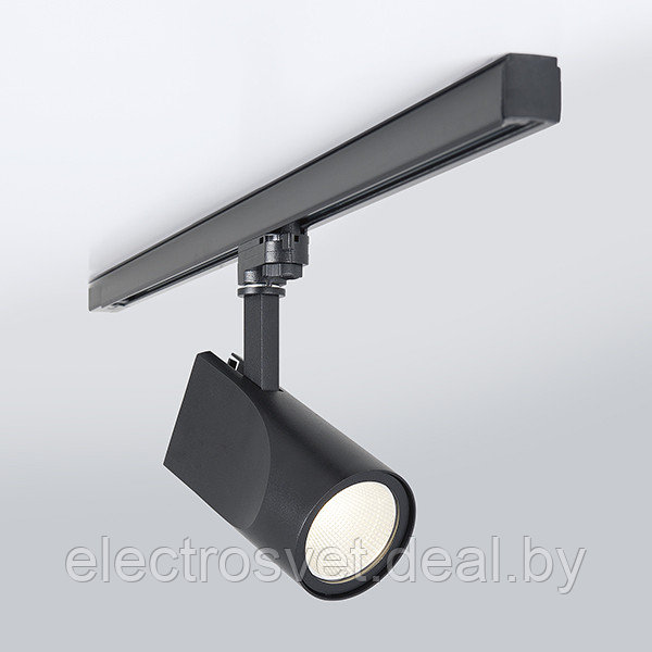 Трековый светодиодный светильник для трехфазного шинопровода Vista Черный 32W 3300K - фото 2 - id-p105647922
