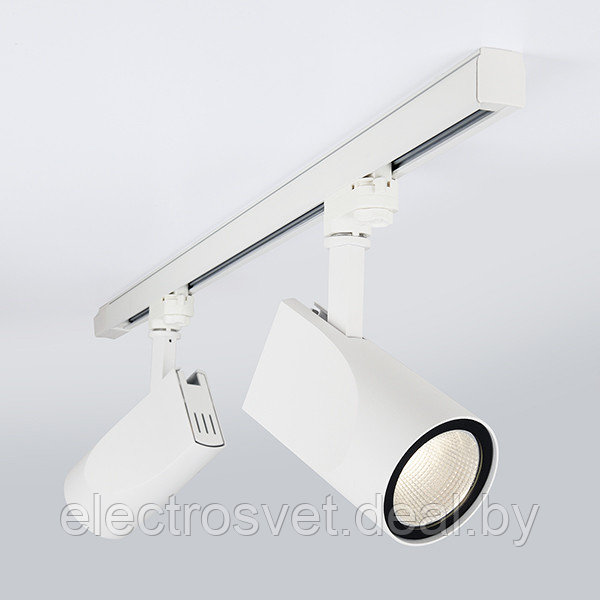 Трековый светодиодный светильник для трехфазного шинопровода Vista Белый 32W 3300K - фото 2 - id-p105647941