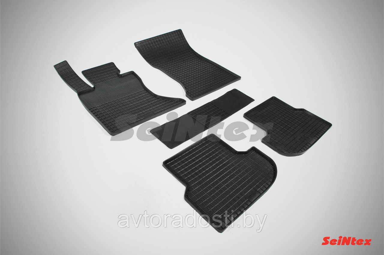 Коврики резиновые BMW 5 F10 (2013-2017) полный привод / БМВ 5 [85809] (SeiNtex)