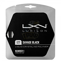 Струна теннисная Luxilon Savage Black 1.27/12.2 м (черный) (арт. WRZ994300)
