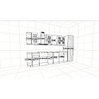 Кухня ДСВ Мебель Вариант фасада Гранд Крем 2,4 м, фото 2