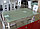 Стеклянный  кухонный стол 1000/1510*800.  Раздвижной  стол трансформер 6069B, фото 3