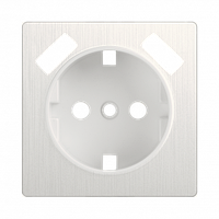 Накладка для USB розетки (перламутровый рифленый) WL13-USB-CP