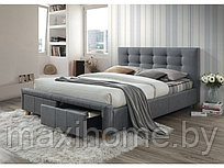 Кровать SIGNAL ASCOT (серый) 160*200