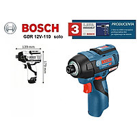 Гайковерт BOSCH GDR 12V-110 Solo без АКБ и ЗУ