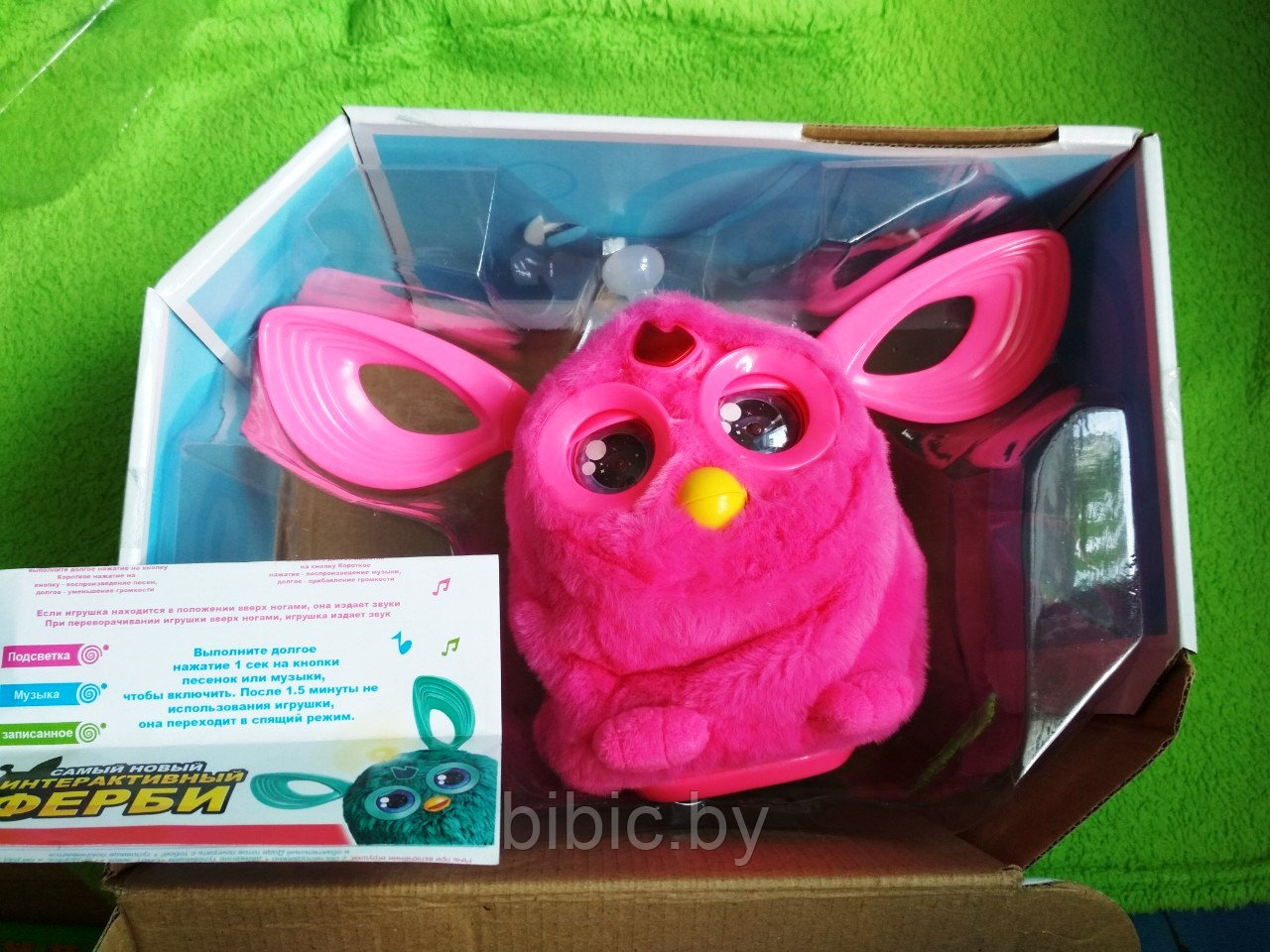 Большой Ферби Furby игрушка интерактивная (интерактивный питомец) - фото 4 - id-p105686573