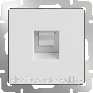 Розетка Ethernet RJ-45 (белый) WL01-RJ-45 - фото 1 - id-p105758226