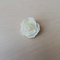 Головка розы молочная, d 4,5-5 см.