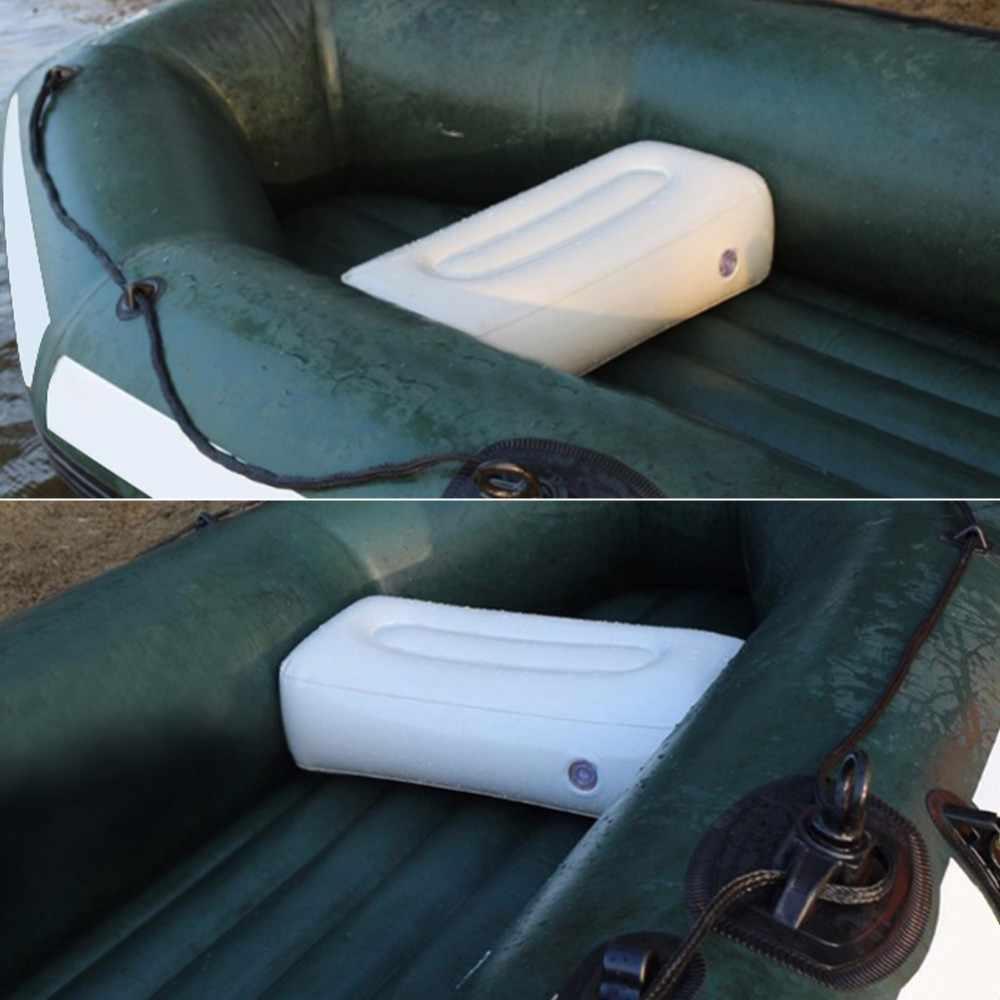 Сиденье надувное ПВХ для лодки (№2, серый). - фото 3 - id-p105761904