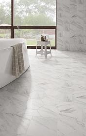 25*22 Gres Carrara hex Плитка шестиугольная 