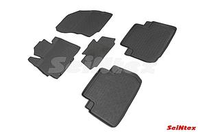 Коврики резиновые Mitsubishi Eclipse Cross (2017-) / Мицубиси Эклипс [89608] (SeiNtex)